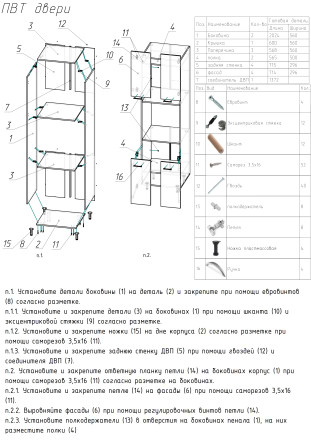 ПВТ двери Прованс 2
