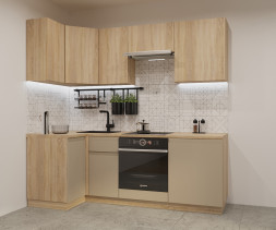 Дуб сонома Пикрит Лайн - 10 (1000х2200 мм)