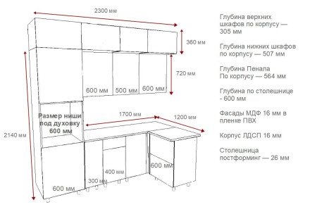 Аликанте арт.16 - 2300х1200